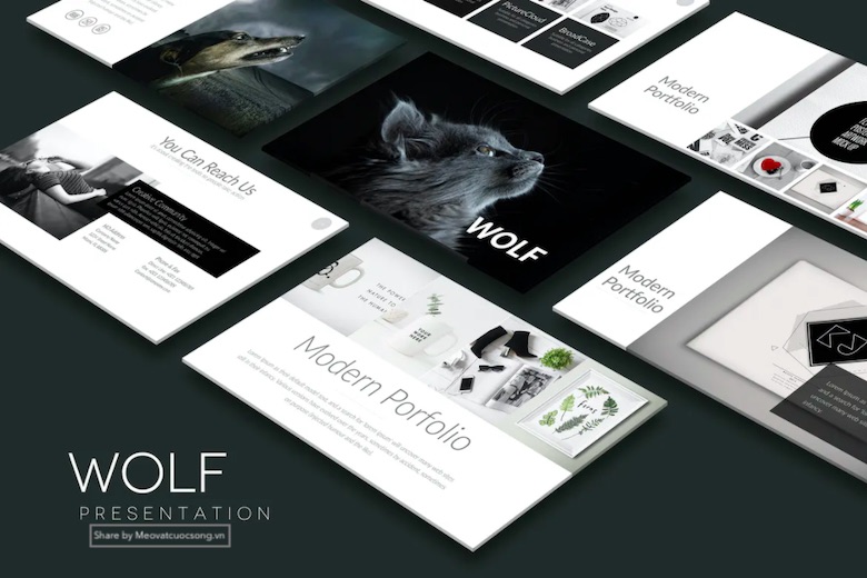 WOLF-Powerpoint-Template