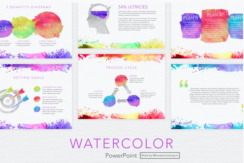 Watercolor-PowerPoint-Template