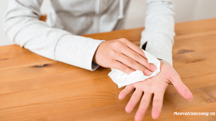 Chia sẻ 6 cách chữa mồ hôi tay chân hiệu quả nhất tại nhà