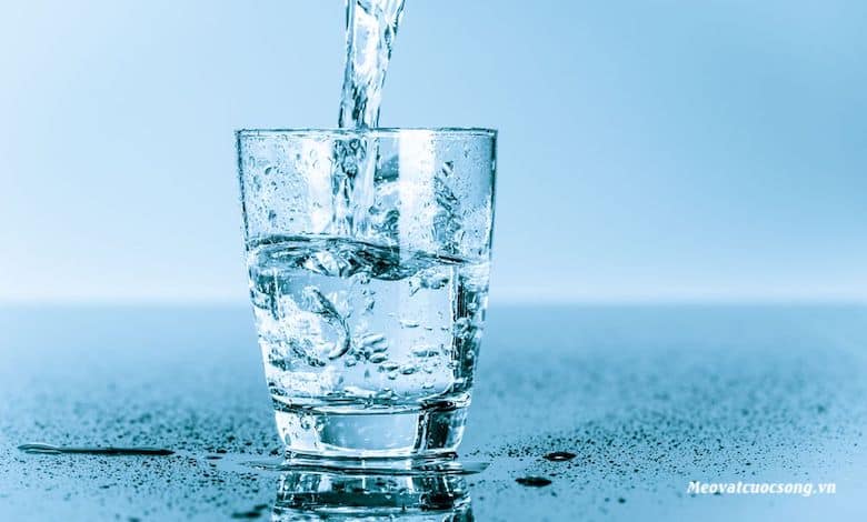 Uống nhiều nước giúp đánh tan bọng mắt
