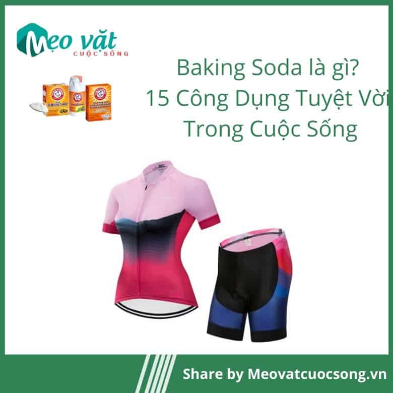 Công dụng của Baking Soda làm mềm vải